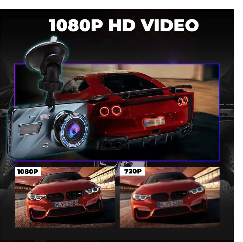 Dual Lens Car DVR Dash Cam