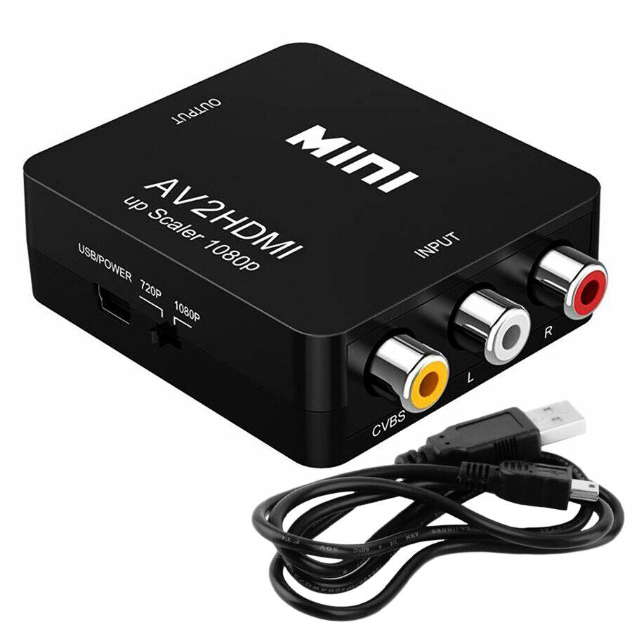 RCA to HDMI Converter Adapter