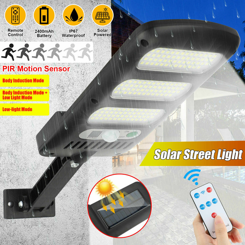 LED Motion Outdoor Solar Street Wall Light