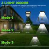 LED Motion Outdoor Solar Street Wall Light