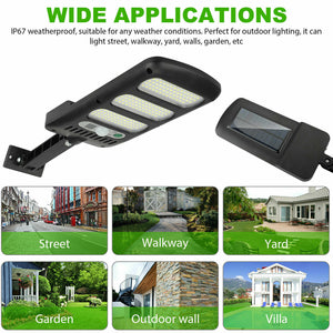 LED Motion Outdoor Solar Street Wall Light