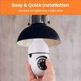 1080P Light Bulb Spy Camera