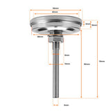 3" Temperature Thermometer Gauge