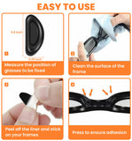 5 Pairs Anti-Slip Nose Pads For Eyeglasses