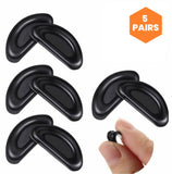 5 Pairs Anti-Slip Nose Pads For Eyeglasses