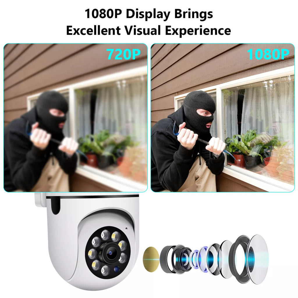 Wireless 360° Panoramic Security Camera