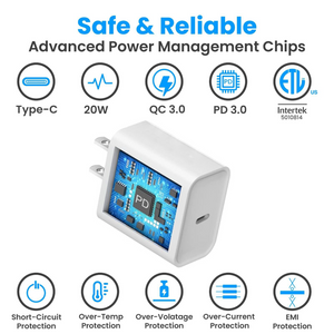 For iPhone 13/14 Pro Max/iPad 20W Fast Charger